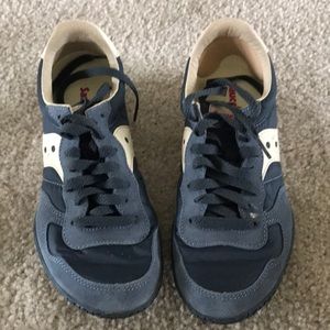 Saucony Gray/DkBlue “Bullet” sneakers